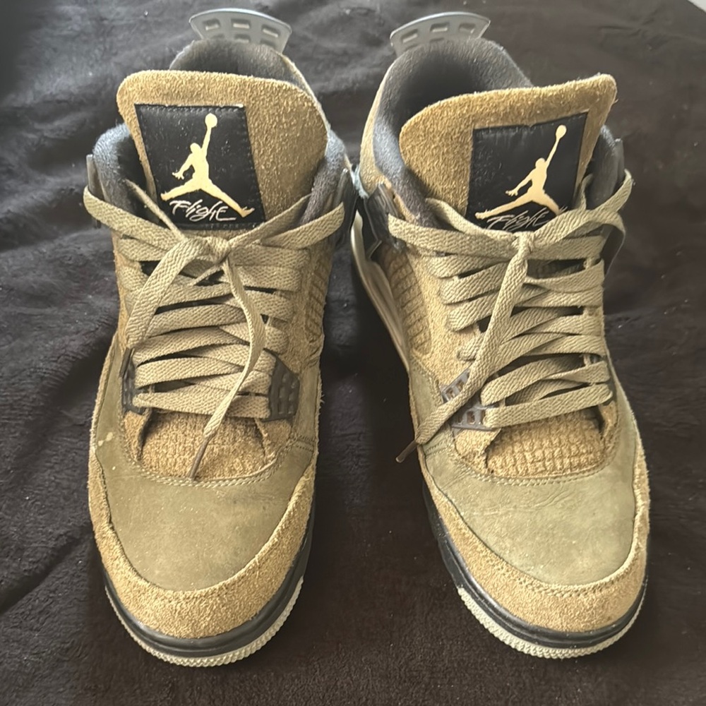 Jordan Tan High-Top Sneakers with Padded Ankle